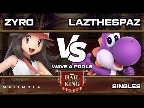 Hail To The King 3: Zyro (Joker/Pokemon Trainer) vs Lazthespaz (Yoshi) - Wave 1