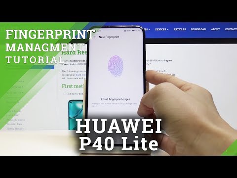 How to Add Fingerprint in HUAWEI P40 Lite – Screen Protection