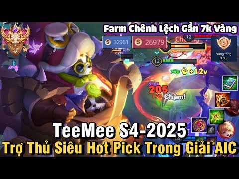 TeeMee S4-2025 Lien Quan Mobile | How to Play, Build Items, Badges, Gems for TeeMee S4 2025 Going SP