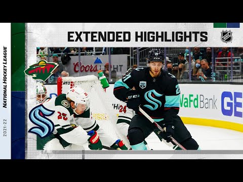 Minnesota Wild vs Seattle Kraken, Oct 28, 2021 HIGHLIGHTS