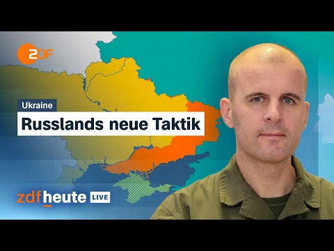 Ukraine: Wie Putins Soldaten die Front durchbrechen wollen | Oberst Reisner bei ZDFheute live