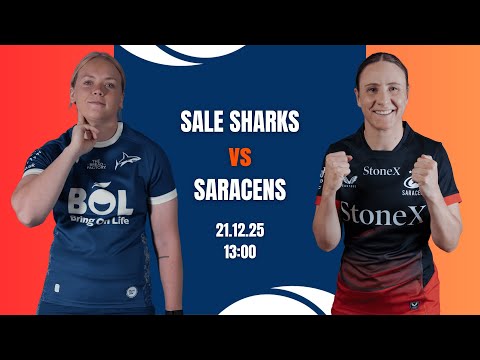 LIVE Premiership Women's Rugby | Sale Sharks v Saracens