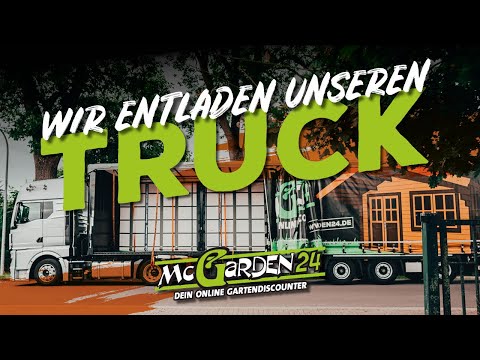 So entladen wir unseren LKW 😍 | McGarden24