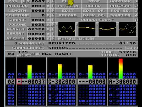 Amiga Protracker Music Module - Reunited Module