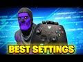NEW Best Controller SETTINGS Sensitivity For Fortnite Chapter 6 PS4 PS5 XBOX PC