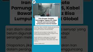 Senjata Pamungkas Iran! Putus Kabel Laut Hormuz, Akses Internet Dunia Bisa Lumpuh Total