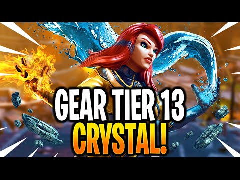 G13 CRYSTAL RANK UP & INHUMAN U7 GAMEPLAY! - MARVEL Strike Force - MSF