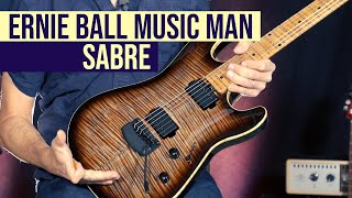 Video thumbnail for Ernie Ball Music Man Sabre - Demo by Guitar World