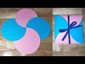 Easy DIY Envelope For Invitation And Greeting Card | Birthday Card Idea | Scrapbook Card