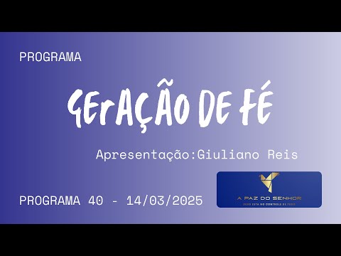 Programa Geração de Fé