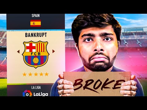 FIFA 23 Barcelona BANKRUPT Career Mode EP1...