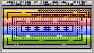 Crazy Cobra for the Atari 8-bit family