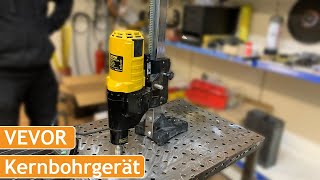 Diamant-Kernbohrmaschine von VEVOR, super preiswert, aber taugt die was? Wir testen bei uns am Bau!