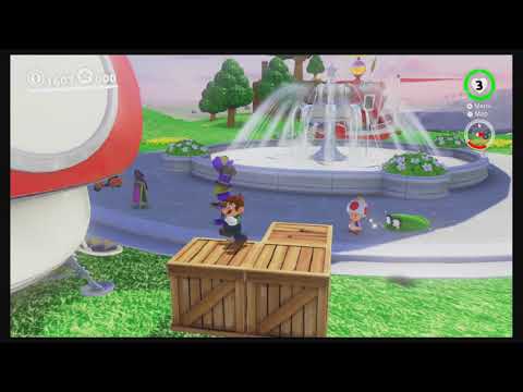 Moon 18 Mushroom Kingdom - Forever Onward Captain Toad - Super Mario Odyssey