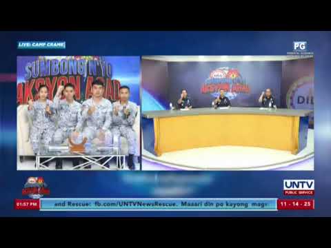 PNP Sumbong N'yo Aksyon Agad Live Stream