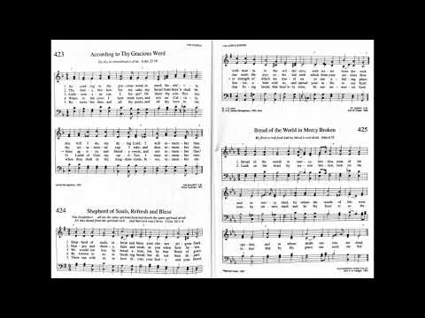 424. Shepherd of Souls, Refresh and Bless (St. Agnes Tune), Trinity Hymnal