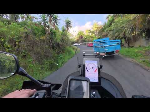 Motorcycle ride to San Gerónimo and San Luis,  Costa Rica