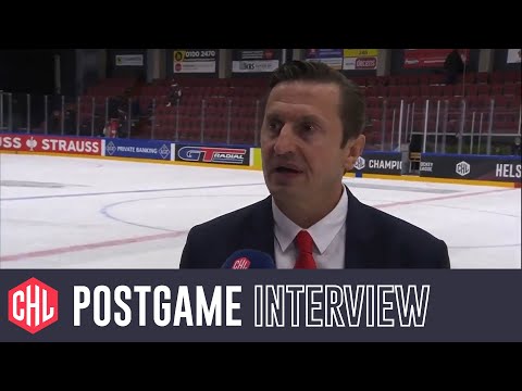 Postgame Interviews: IFK Helsinki – ZSC Lions Zurich