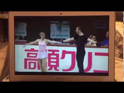 Dada Valloni - Agostino Scianguetta  Oberstdorf 2018  adult pairs free skating 1 place