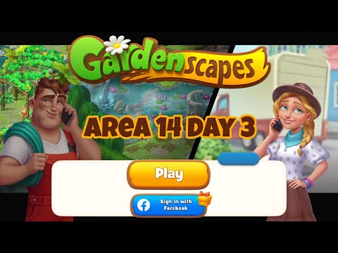 Area 14 Day 3 | GARDENSCAPES #gardenscapes #gardenscapesgameplay #scapesgames