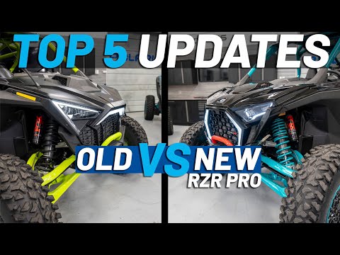 Top 5 Updates - Old VS New RZR Pro R | SHOP TALK EP. 48 | Polaris Off Road Vehicles
