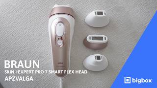 Braun Skin i·expert Pro 7 smart flex head apžvalgą | BIGBOX.LT