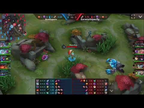 Arena of Valor | Bren Esports vs Eurasia Superfly | Hallohallo Tournament 2018 | Semi-Finals Game 1