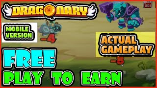 FREE PLAY TO EARN NFT GAME CRYPTO DRAGONARY GAMEPLAY MOBILE - COINARY TOKEN - BLOCKCHAIN GAMES -CASH
