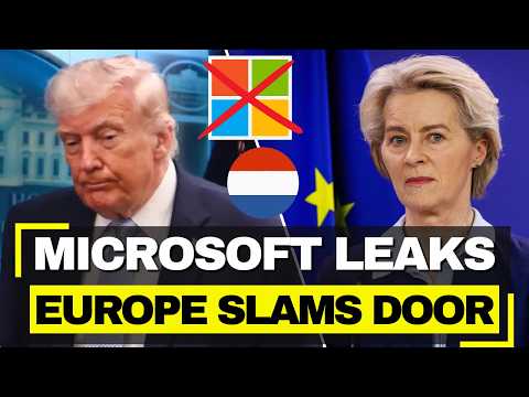 Microsoft LEAKS European Regulators to USA - Netherlands Responds by Going Sovereign