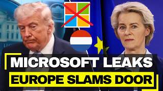 Microsoft BETRAYS Dutch Officials' Data to US Congress - Europe DITCHES American Tech MQDEFAULT Thumbnail