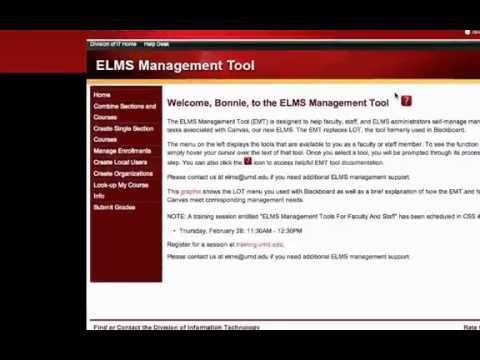 Using The Elms Submit Grades Tool