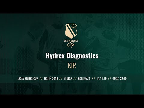 Skrót spotkania Hydrex Diagnostics - KIR ( Legia Biznes Cup Jesień 2019 )