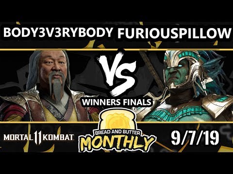 BnB 16 Mortal Kombat 11 - Body3v3rybody (Shang Tsung) Vs. FuriousPillow (Kotal Kahn) MK 11 W. Finals