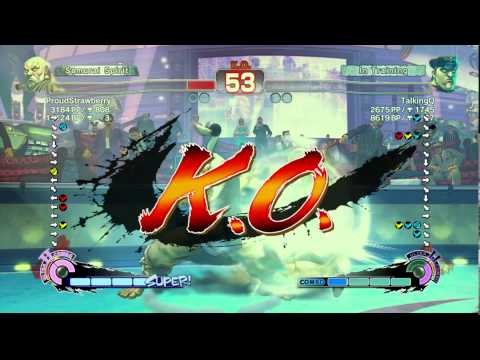 USFIV~ Gouken (ProudStrawberry) vs.  M.Bison (TalkingQ) HD