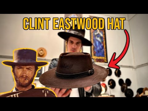 MAKING CLINT EASTWOOD'S HAT -  Full process, long ASMR