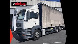 MAN TGA 26.440 6X2 TRES EJES 6x2 lastbil glidende gardiner til salg - Billede 4 | Autoline DK MAN TGA 26.440 6X2 TRES EJES 6x2 lastbil glidende gardiner | Billede 4 - Autoline