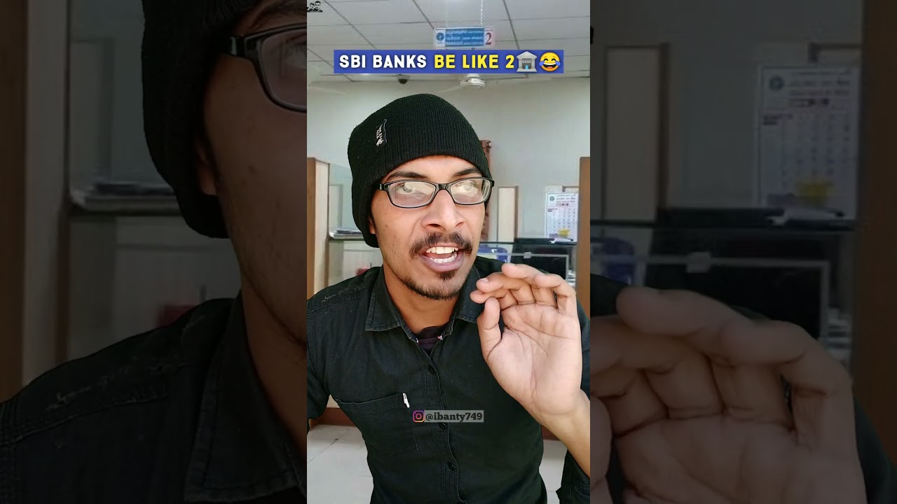 SBI Bank employees be like 2 😂 #funny #sbi #bankmemes