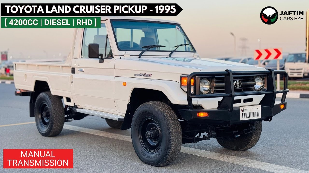 Toyota Land Cruiser Pick Up SINGLE CABIN | RHD | BULL BAR | 4.2L DIESEL ENGINE | MANUAL TRANSMISSION | 1995 video