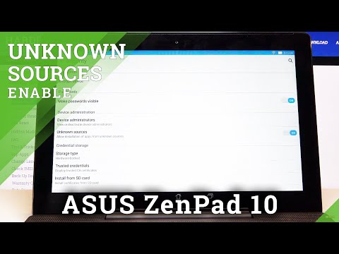 How to Allow Unknown Sources in ASUS ZenPad 10 – Allow Installation