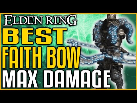 Elden Ring BEST BOW for FAITH BUILD Deals Great Damage | Erdtree Bow Location Guide