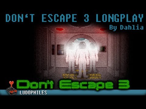 Don't Escape 3 - Full Playthrough + All Endings / Longplay / Walkthrough (no commentary)