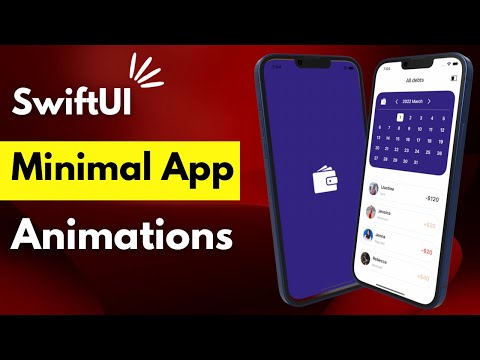 SwiftUI Minimal App Animations - Xcode 13 - SwiftUI Tutorials