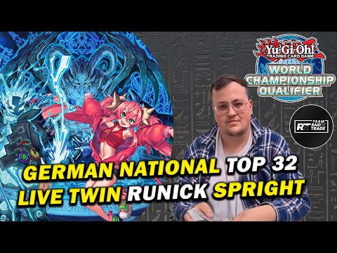 German Yugioh Nationals 2023 Top 32 Live Twin Runick Spright Profile