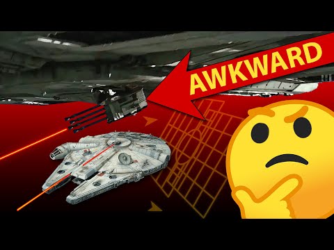 WTF is wrong with the Millenium Falcon's Laser Turrets?