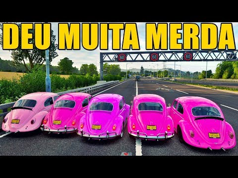 COM CERTEZA ESSE FOI O PIOR FUSCA FEITO PARA O CARRO SURPRESA - FUSCA TODO ERRADO - FORZA HORIZON 4