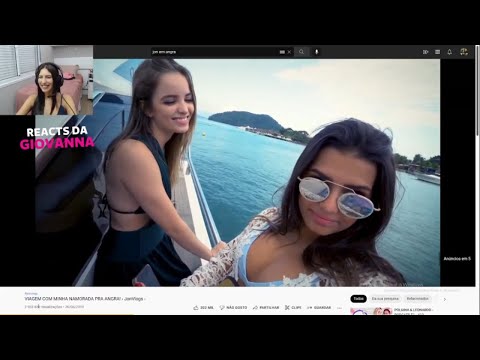 GIOVANNA REAGINDO VIAGEM COM MINHA NAMORADA PRA ANGRA! ‹ JonVlogs ›