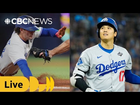 Jays, Dodgers speak to reporters after Game 1 of the World Series