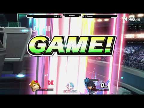 Smash Ultimate: OB (Donkey Kong) V Fume (Shulk) - Synthesis 9 Tournament SSBU
