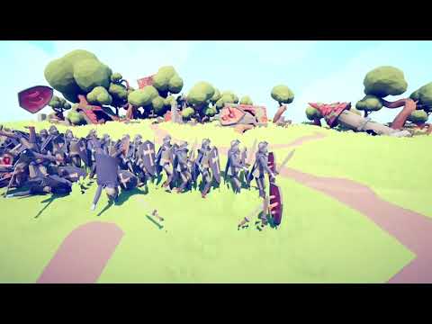 TABS | Gatling Gun Ballista Vs 30 Knights