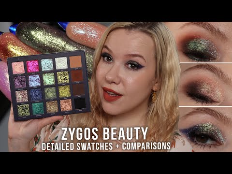 Zygos Beauty Reyeflective Palette | Detailed swatches, comparisons & 3 looks